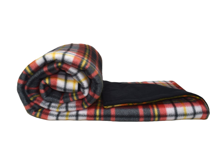 6LB Domingo Multi Fleece and Black Flannel