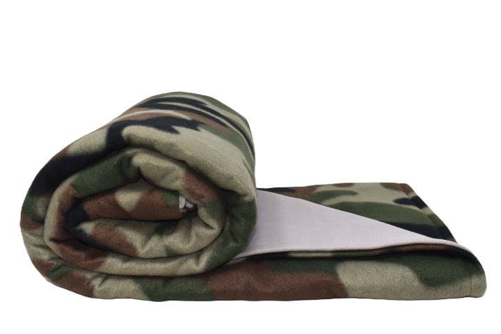 6LB Camo Fleece and Silver Flannel